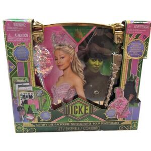 Wicked‎ Movie Activity Tote Set Tara Toy 11308 Glinda Elphaba Ariana Grande S1